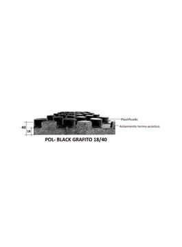 M2 ELEMENTO BASE POL- BLACK-GRAFITO 18/40 DM-35 POLYTHERM